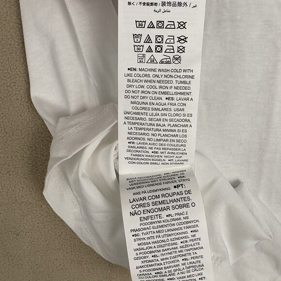 Fanatics‎ Women's XS Washington Commanders T-Shirt White Officially Licensed - Picture 9 of 9